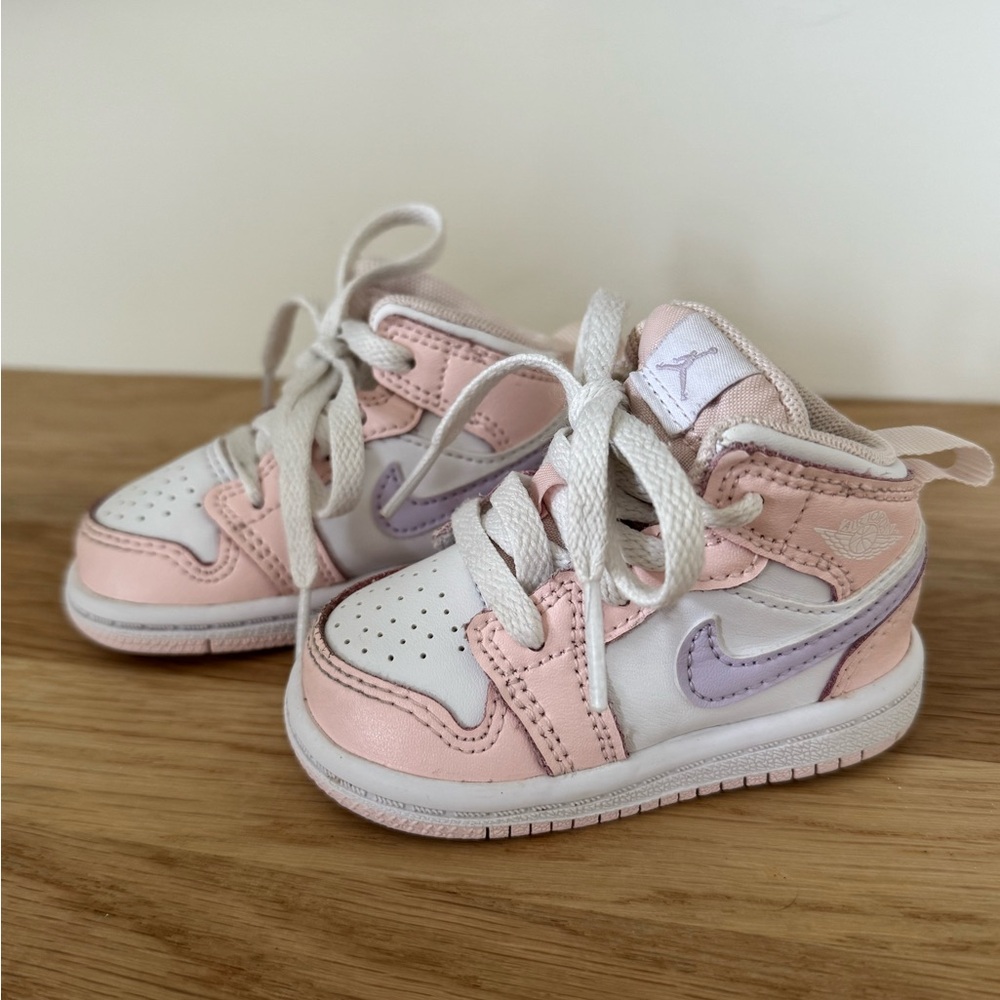 Baby Jordans • Pink + Lavender